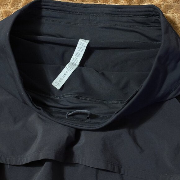 NWOT Lululemon Play Off Pleats Athletic Tennis Skirt 13" Lined Shorts Black 8 - Picture 7 of 12